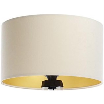 Universalus gaubtas STANDART E27 diametras 45 cm kreminė/auksas