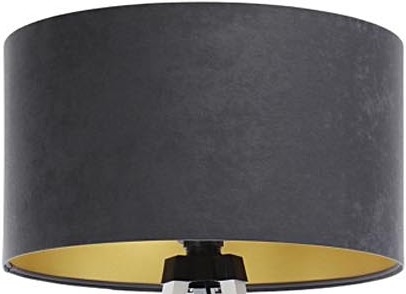 Universalus gaubtas STANDART E27 diametras 45 cm pilka/auksas
