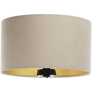 Universalus gaubtas STANDART E27 diametras 45 cm smėlio spalva/auksas