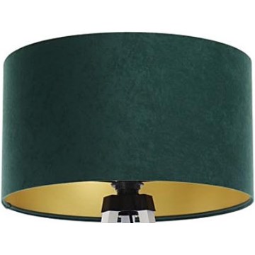 Universalus gaubtas STANDART E27 diametras 45 cm žalia/auksas