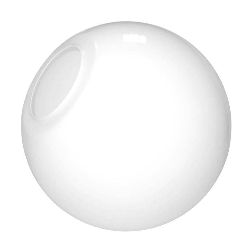 Universalus keičiamas stiklas KRONOS, rutulys E14 diametras 14 cm
