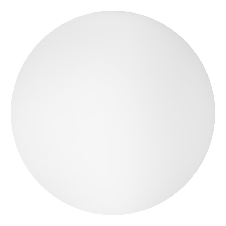 Universalus keičiamas stiklas MOON E27 diametras 16 cm balta