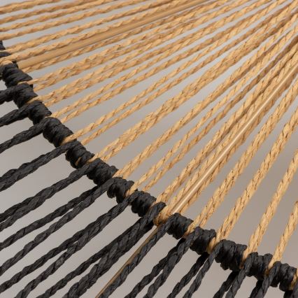 Universalus KERIA šviestuvo gaubtas, skersmuo 80 cm, rudas/juodas