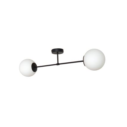 Universalus MOON E27 atsarginis stiklas, skersmuo 16 cm, baltas