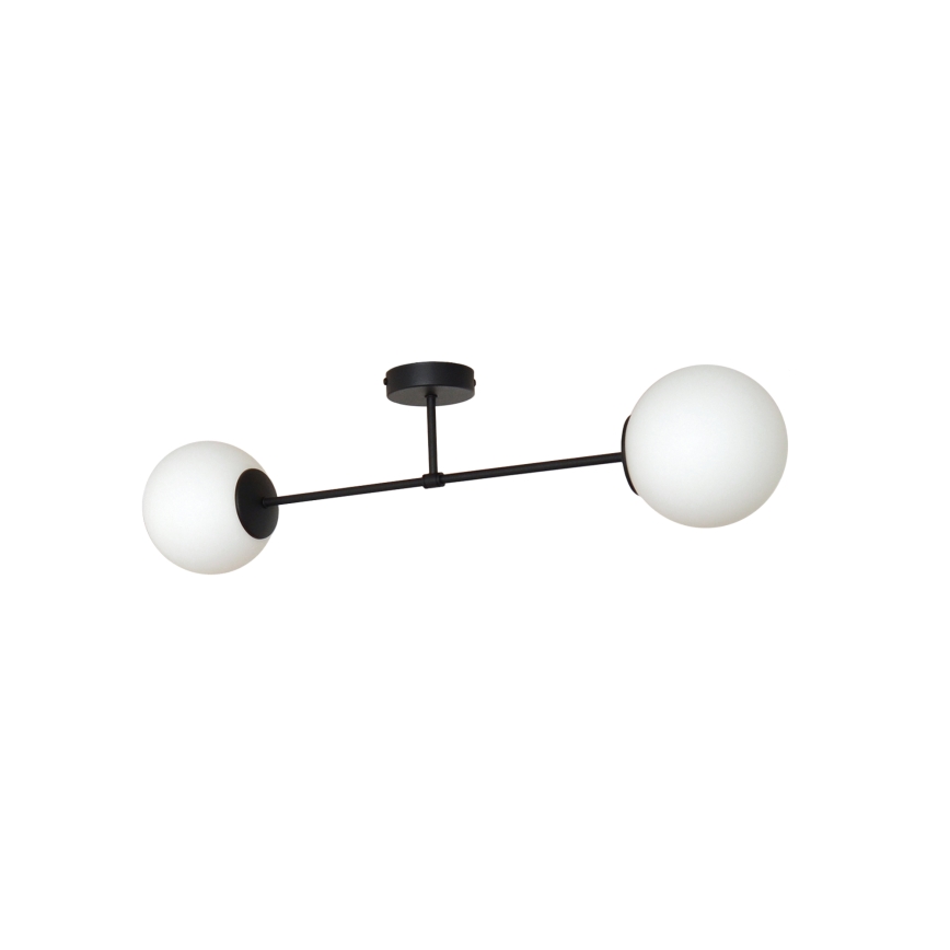 Universalus MOON E27 atsarginis stiklas, skersmuo 16 cm, baltas