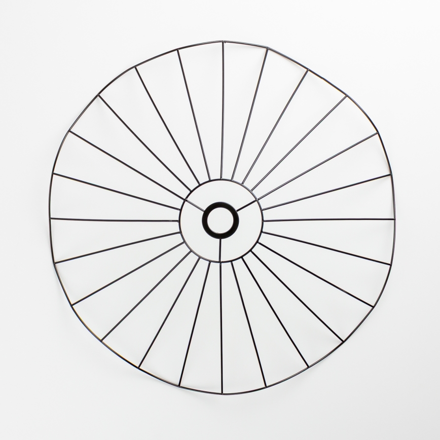 Universalus šviestuvo gaubtas CURITIBA, skersmuo 60 cm, juodas