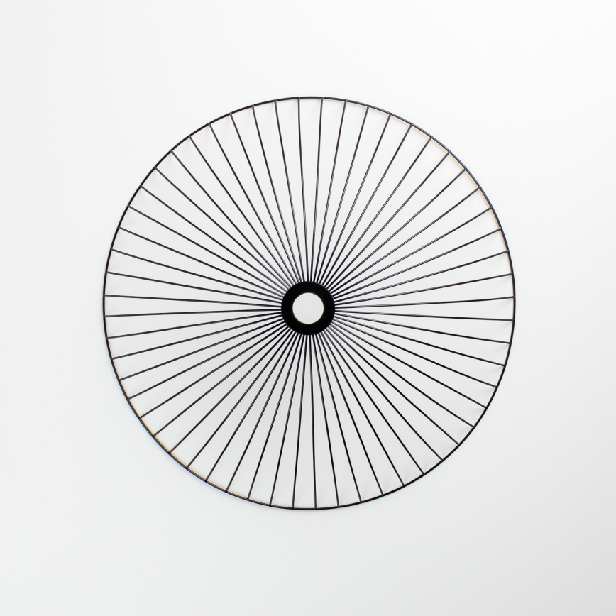 Universalus šviestuvo gaubtas CURITIBA Ø 60 cm juodas