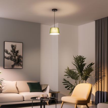 Universalus šviestuvo gaubtas KERIA, skersmuo 25 cm, žalias