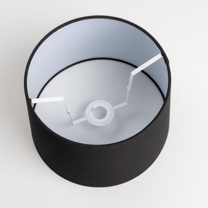 Universalus šviestuvo gaubtas KERIA Ø 30 cm, juodas