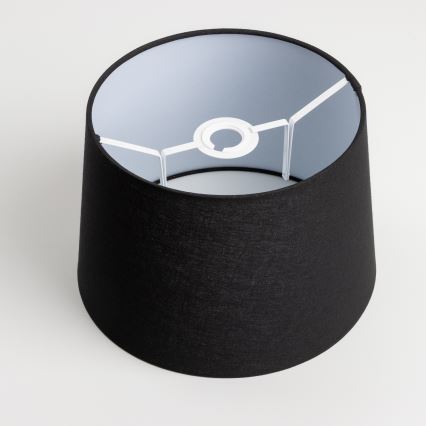 Universalus šviestuvo gaubtas KERIA Ø 30 cm, juodas