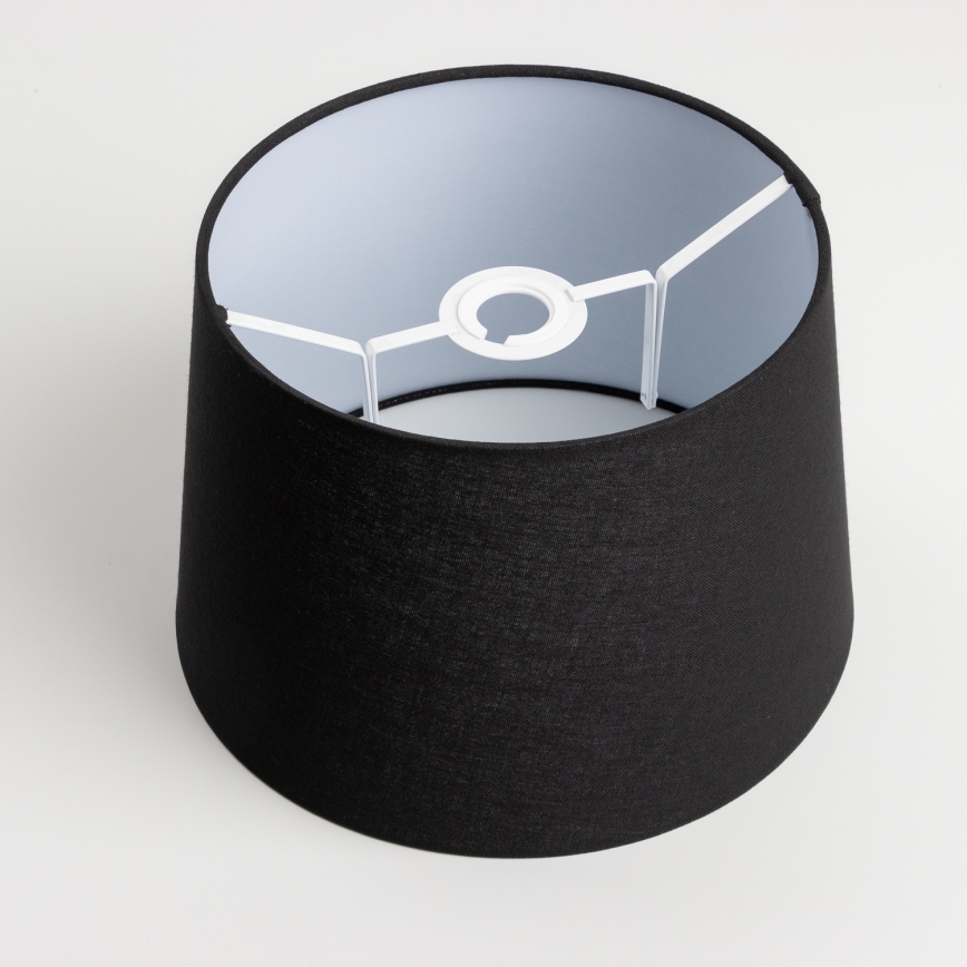 Universalus šviestuvo gaubtas KERIA Ø 30 cm, juodas