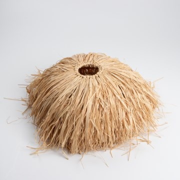 Universalus šviestuvo gaubtas KERIA, Ø 40 cm, rudas