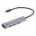 USB-C hubas 4 viename su Power Delivery 100 W