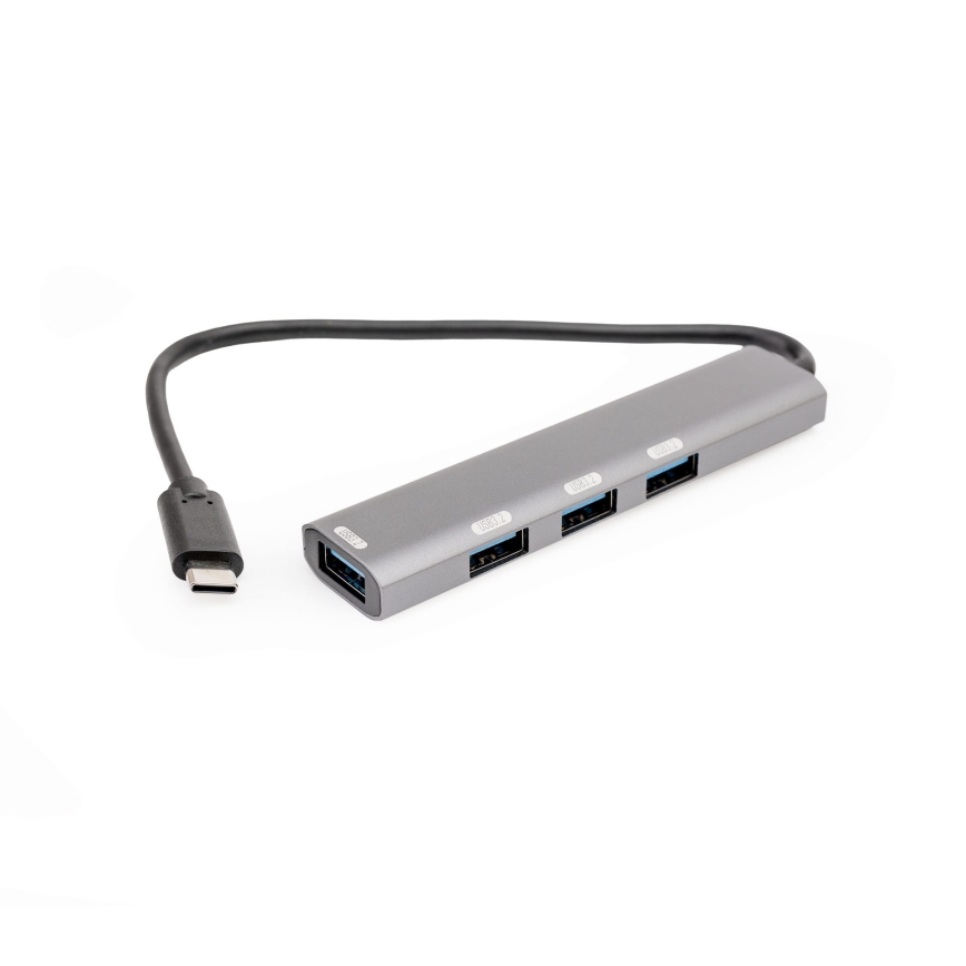 USB-C hubas 4 viename su Power Delivery 100 W