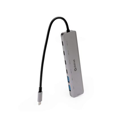 USB-C koncentratorius 7 viename su Power Delivery 100 W