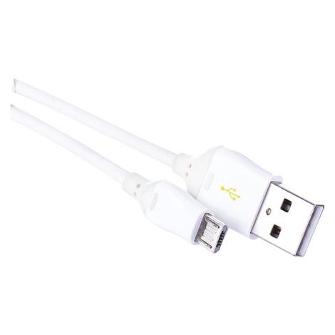 USB kabelis USB 2.0 A jungtis / USB B mikro jungtis balta