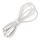USB laidas USB-C / USB-C jungtis su LED foninis apšvietimas 60W 1m balta