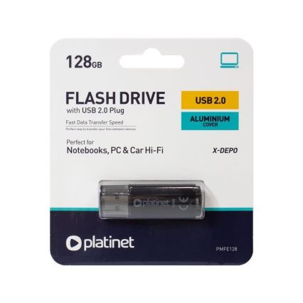 USB Laikmena 128GB juoda