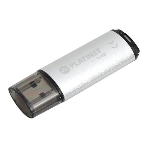 USB Laikmena 64GB sidabro spalvos