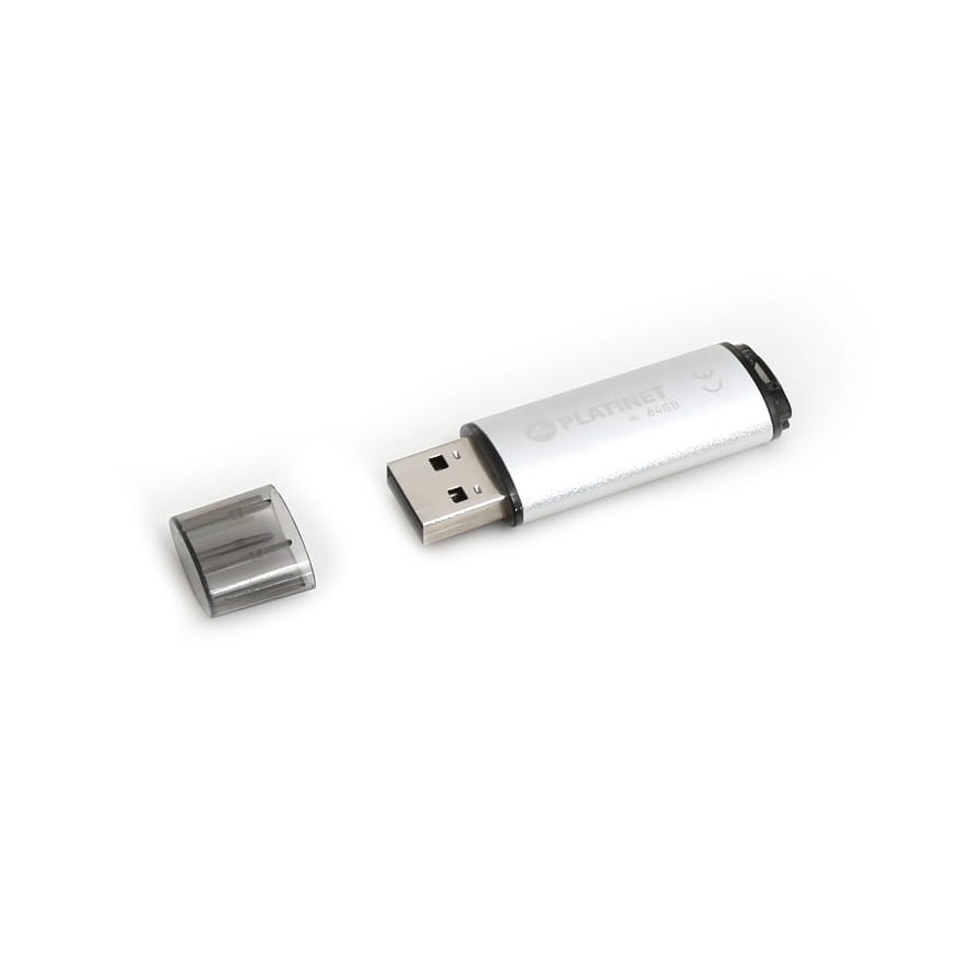 USB Laikmena 64GB sidabro spalvos