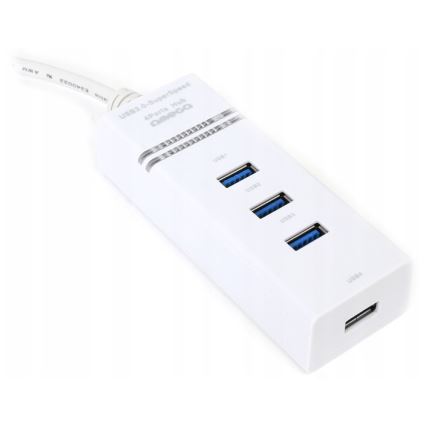 USB ŠAKOTUVAS 4xUSB 3.0 port 50 cm