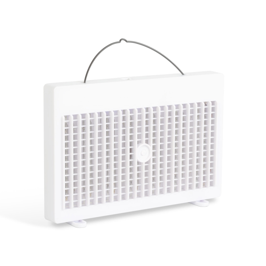 UV įkraunama vabzdžių gaudyklė 1200 mAh/5V balta