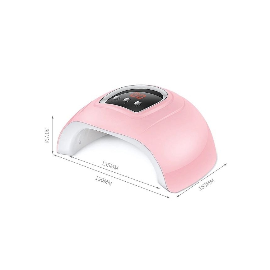UV lempa nagams 54W/5V rožinė