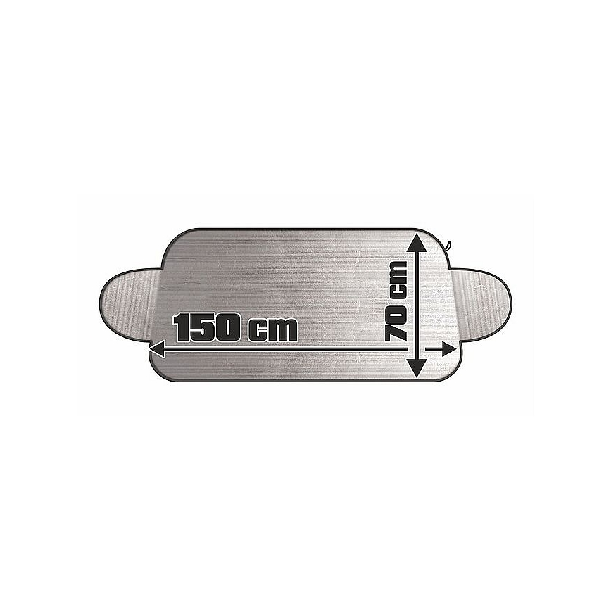 Uždanga priekiniam automobilio stiklui 150x70 cm