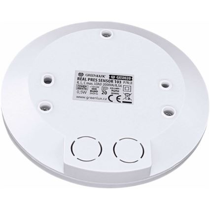 Užimtumo detektorius PRES SENSOR 2000W baltas