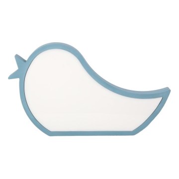 Vaikiška LED stalinė lempa BIRD LED/12W/230V mėlyna