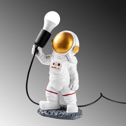 Vaikiška lempa ASTRONAUT 1xE27/40W/230V varis/balta