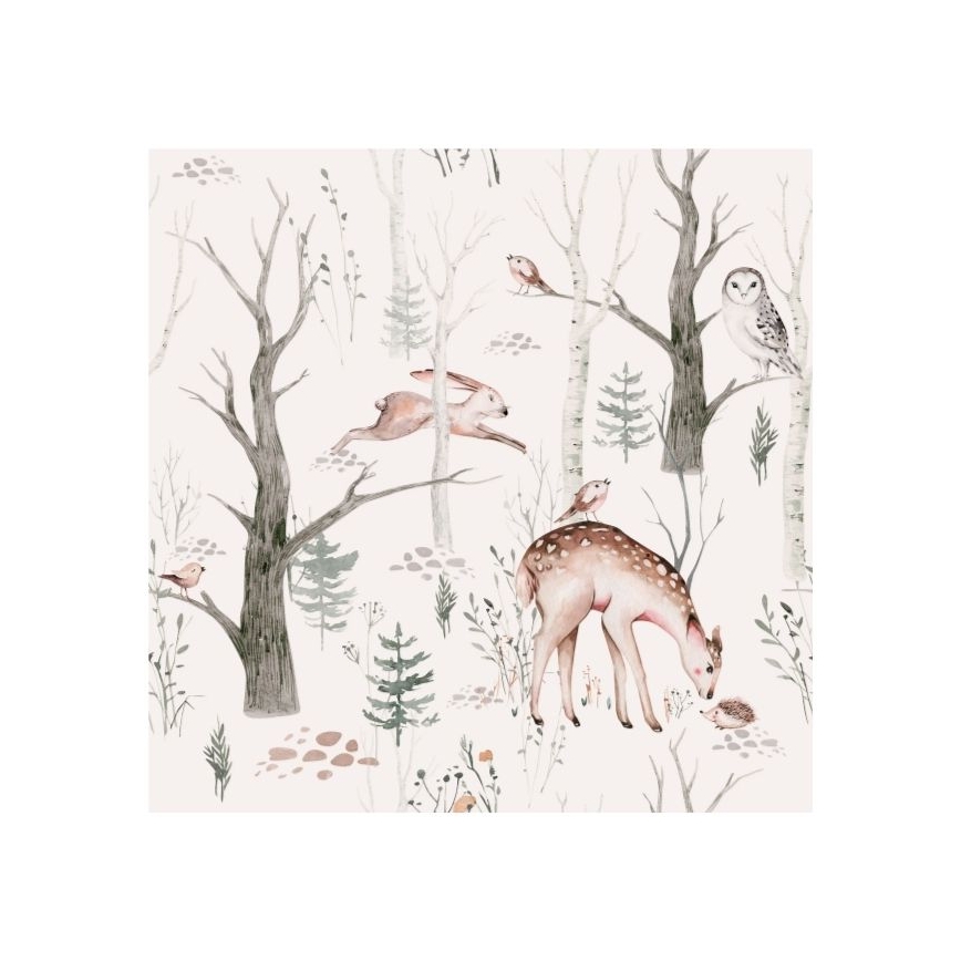 Vaikiška liustra KIDS ROOM 1xE27/60W/230V Ø 40 cm gyvūnėliai