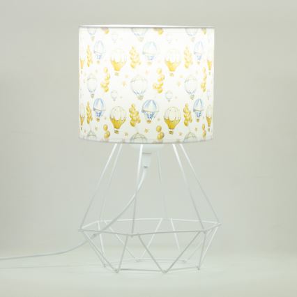 Vaikiška stalinė lempa KIDS ROOM 1xE27/60W/230V skersmuo 18 cm, su balionais