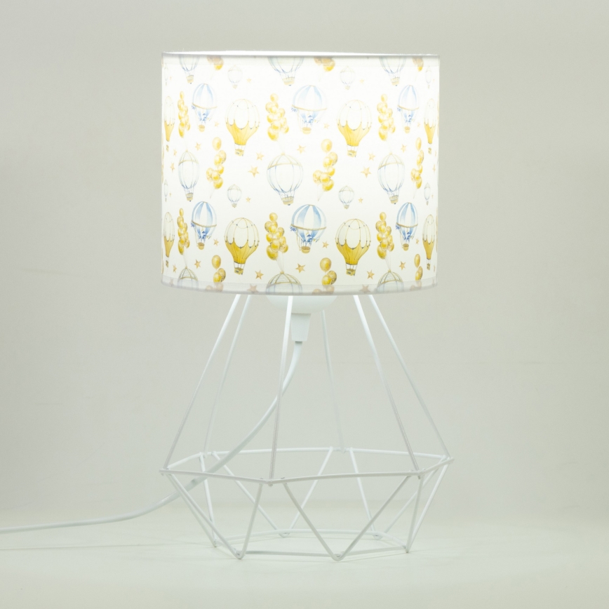Vaikiška stalinė lempa KIDS ROOM 1xE27/60W/230V skersmuo 18 cm, su balionais