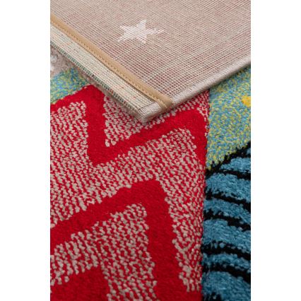 Vaikiškas kilimas BOND KIDS 80x150 cm 2100 g/m2 įvairiaspalvis