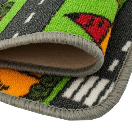 Vaikiškas kilimas PLAYTOWN 160x220 cm spalvingas/miestas