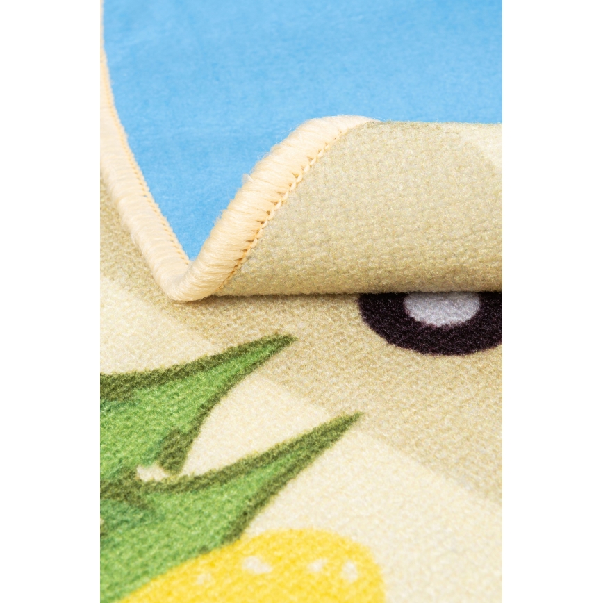 Vaikiškas kilimas STELLA STREETS 120 cm smėlinis/miestas