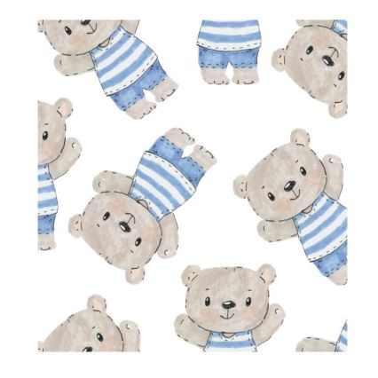 Vaikiškas liustras KIDS ROOM 1xE27/60W/230V skersm. 40 cm meškiukas