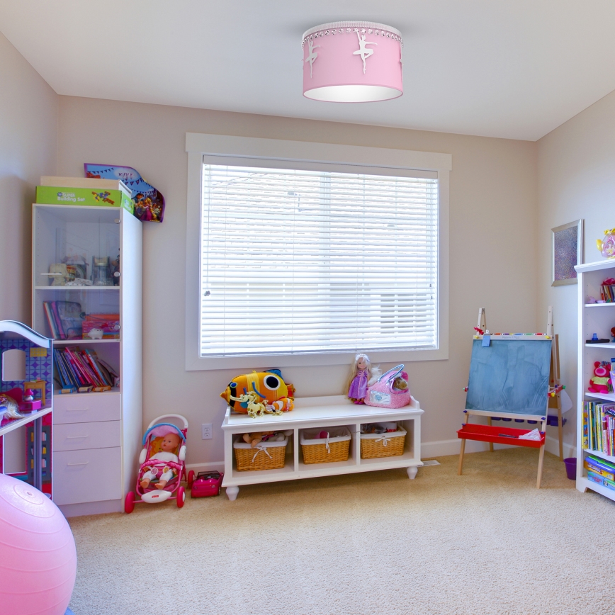 Vaikiškas lubinis šviestuvas BALLET 1xE27/60W/230V