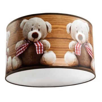 Vaikiškas lubinis šviestuvas BEARS 1xE27/60W/230V