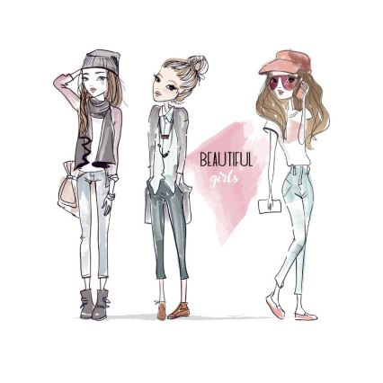 Vaikiškas lubinis šviestuvas GIRLS VIBES 1xE27/60W/230V Ø 40 cm mergaitėms