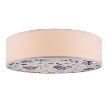 Vaikiškas lubinis šviestuvas KIDDY 2xE27/40W/230V balta/mėlyna