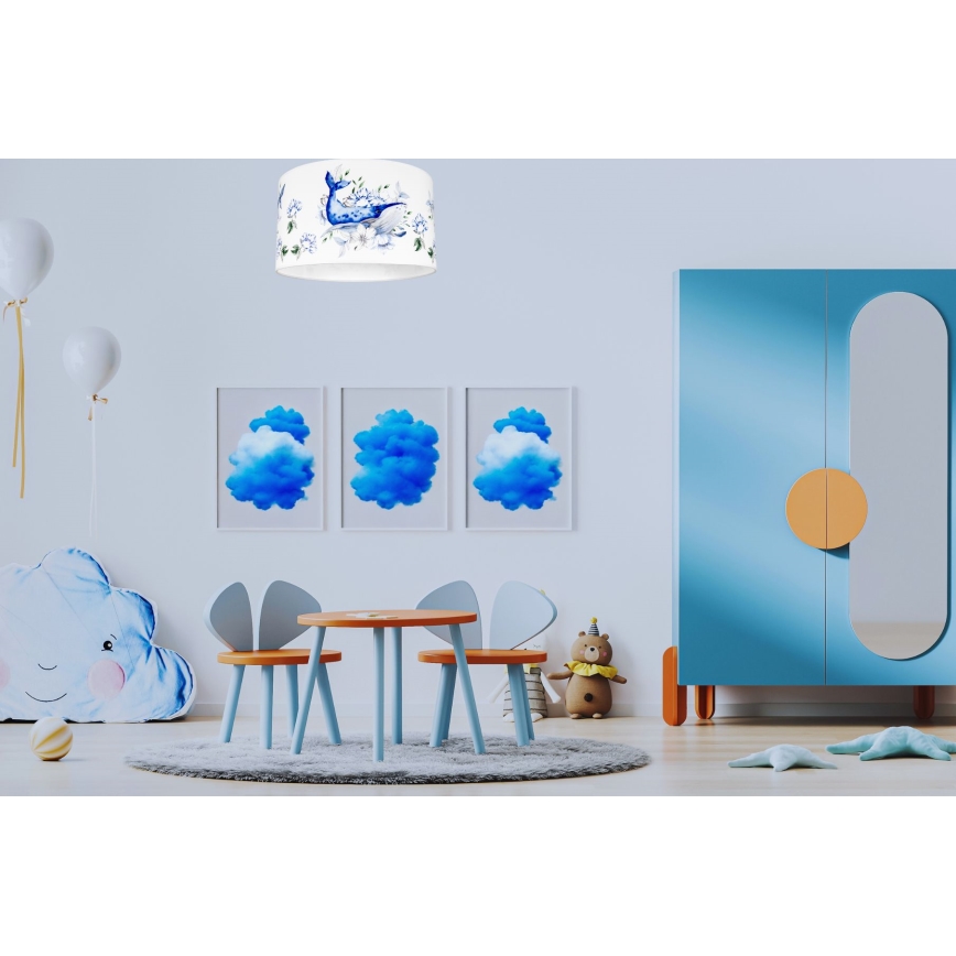 Vaikiškas lubinis šviestuvas OCEAN 1xE27/60W/230V