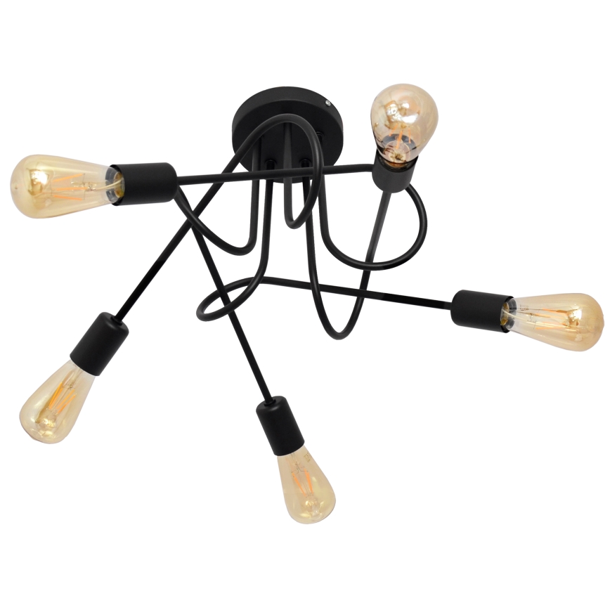 Vaikiškas paviršinis šviestuvas OXFORD 5xE27/15W/230V