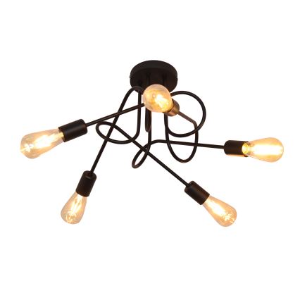 Vaikiškas paviršinis šviestuvas OXFORD 5xE27/15W/230V