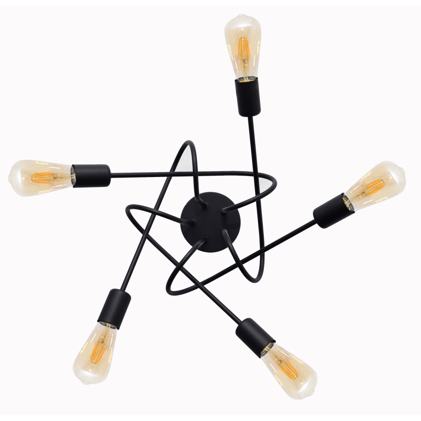 Vaikiškas paviršinis šviestuvas OXFORD 5xE27/15W/230V