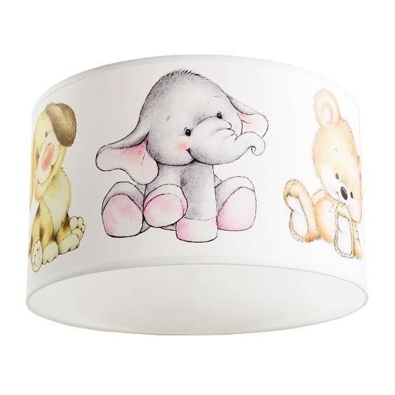 Vaikiškas lubinis šviestuvas PETS 1xE27/60W/230V