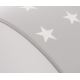 Vaikiškas lubinis šviestuvas STARS GREY 2xE27/60W/230V pilkas