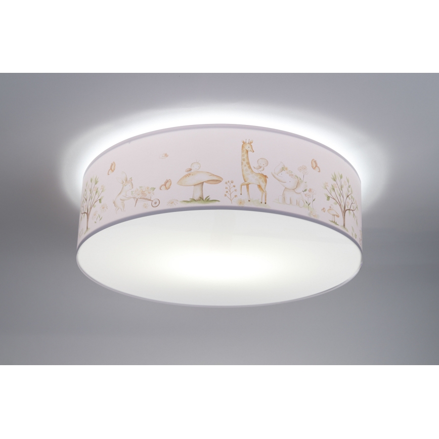 Vaikiškas lubinis šviestuvas SWEET DREAMS 2xE27/60W/230V diametras 40 cm