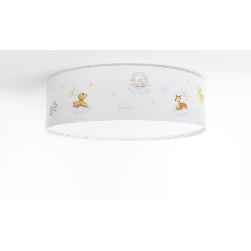 Vaikiškas lubinis šviestuvas SWEET DREAMS 2xE27/60W/230V diametras 40 cm